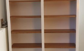 Réalisation d'une bibliothèque en bois