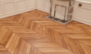 Ponçage de parquet à Rambervillers