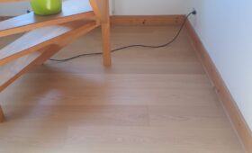 Remplacement d’un parquet massif