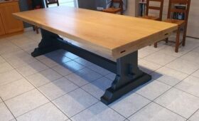 Rénovation d’une table monastère