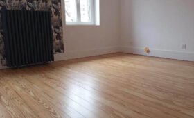 Ponçage et vernissage de parquets anciens : après travaux