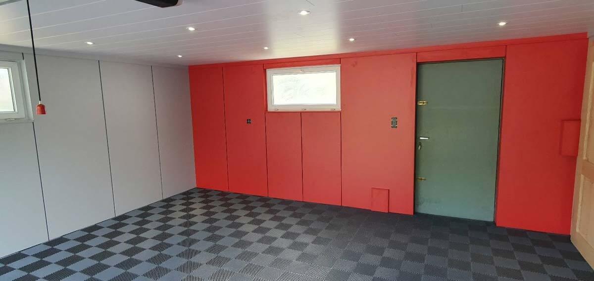 Rénovation complète d'un double garage